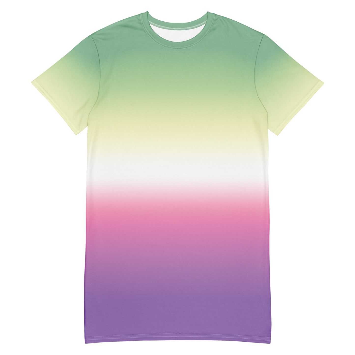 Genderfae Pride Gradient T-shirt dress