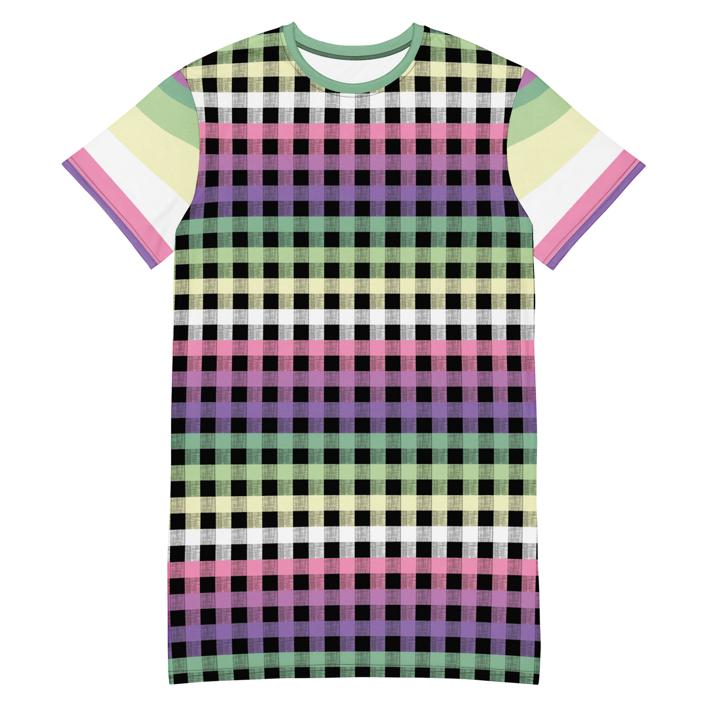 Genderfae Flannel T-shirt dress