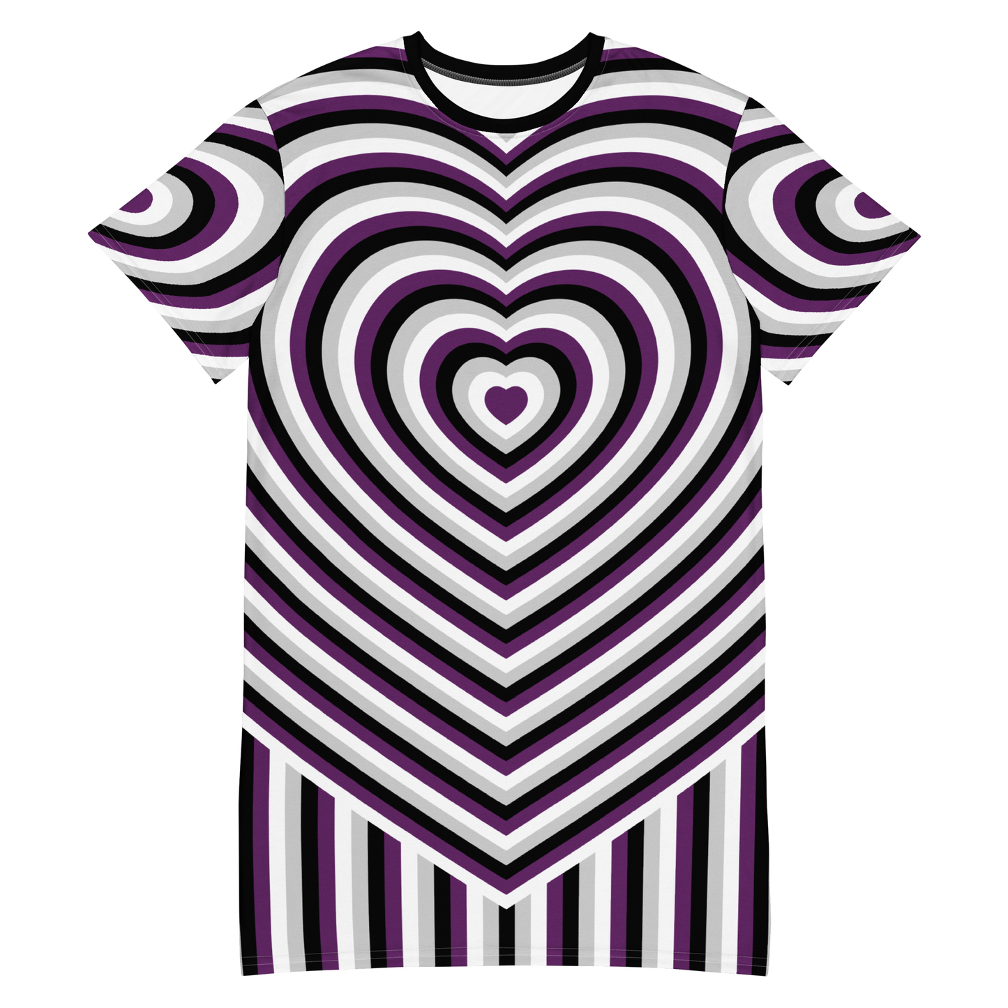 Ace Hearts T-shirt dress