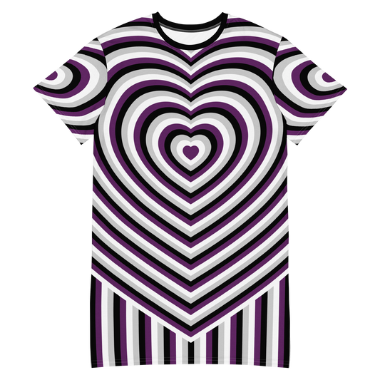 Ace Hearts T-shirt dress