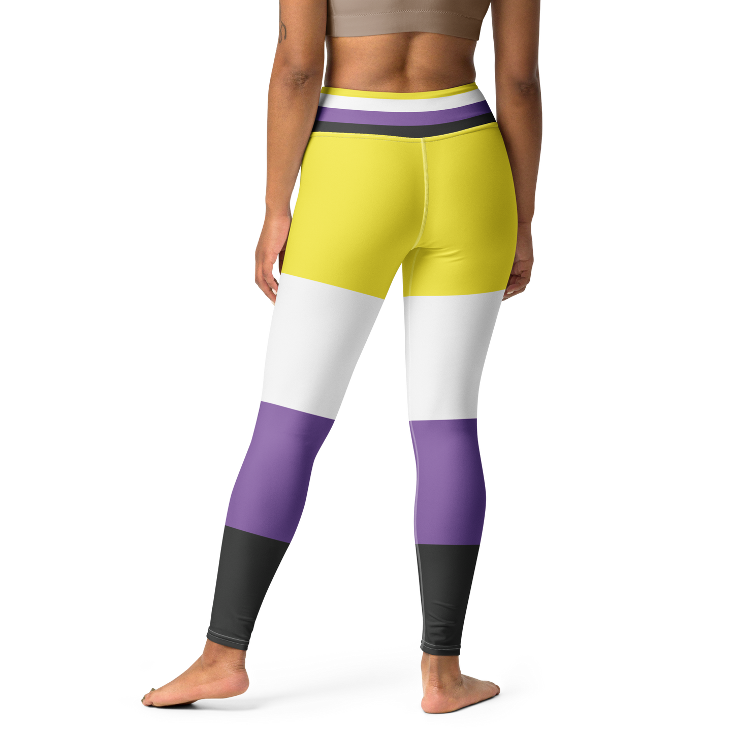 Enby Pride Flag Leggings