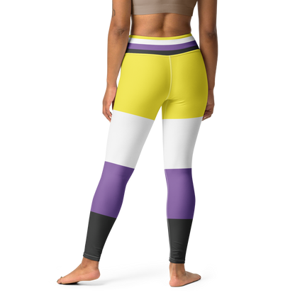 Enby Pride Flag Leggings