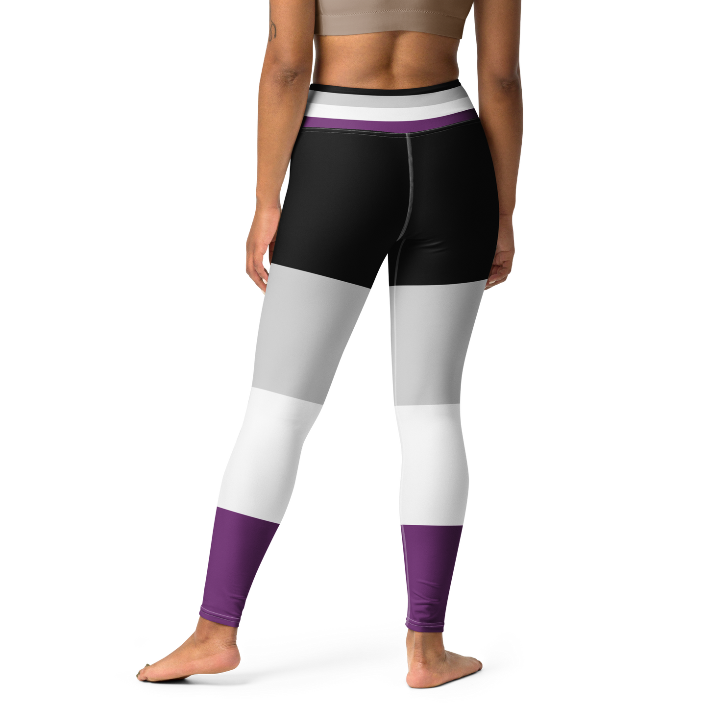 Ace Pride Flag Leggings