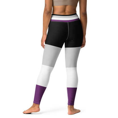 Ace Pride Flag Leggings