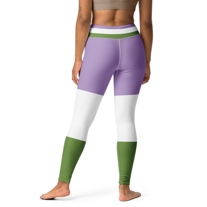 Genderqueer Pride Flag Leggings