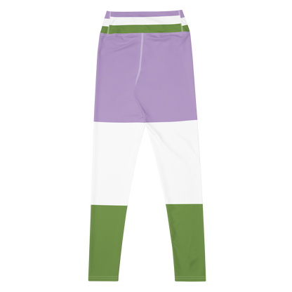 Genderqueer Pride Flag Leggings