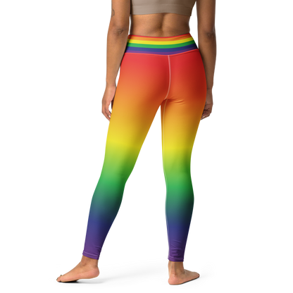 Rainbow Pride Gradient Leggings