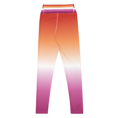 Lesbian Pride Gradient Leggings