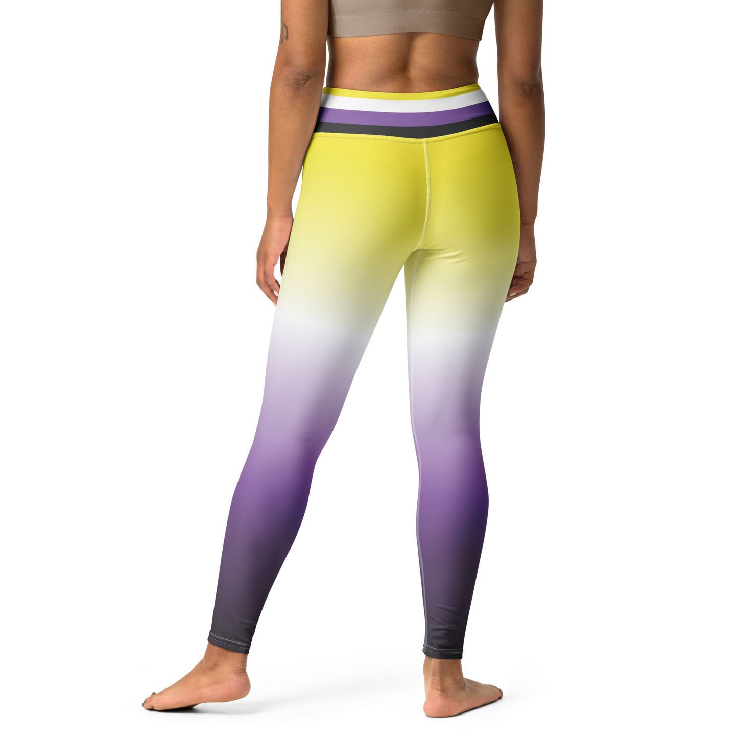 Enby Pride Gradient Leggings