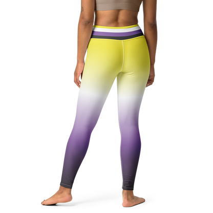 Enby Pride Gradient Leggings