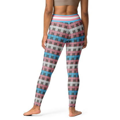 Trans Plaid Leggings