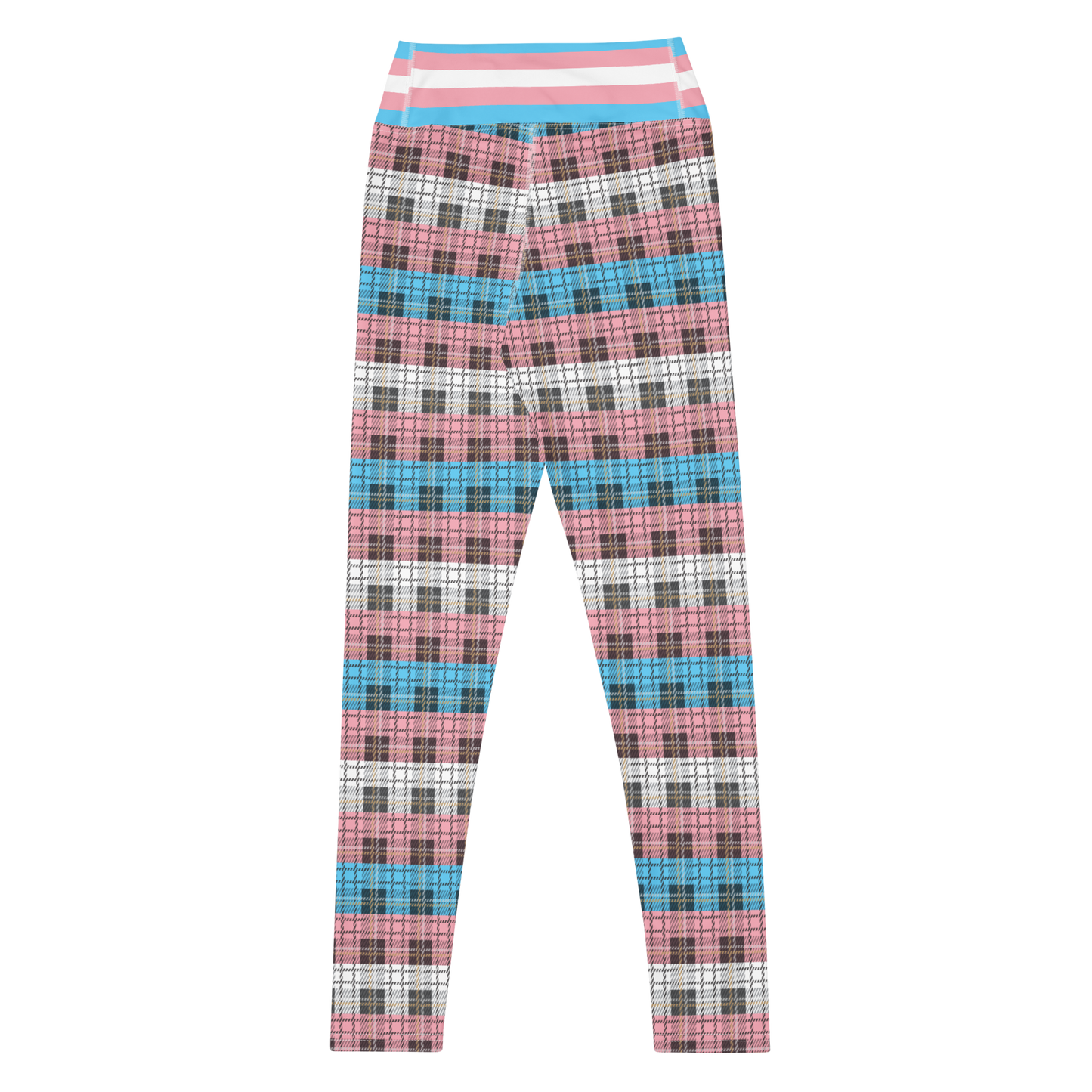 Trans Plaid Leggings