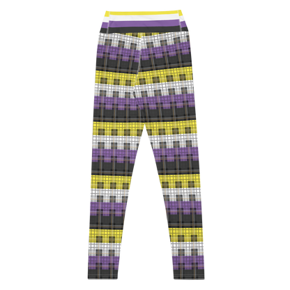 Enby Plaid Leggings