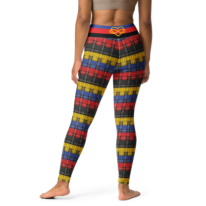 Poly Plaid Leggings