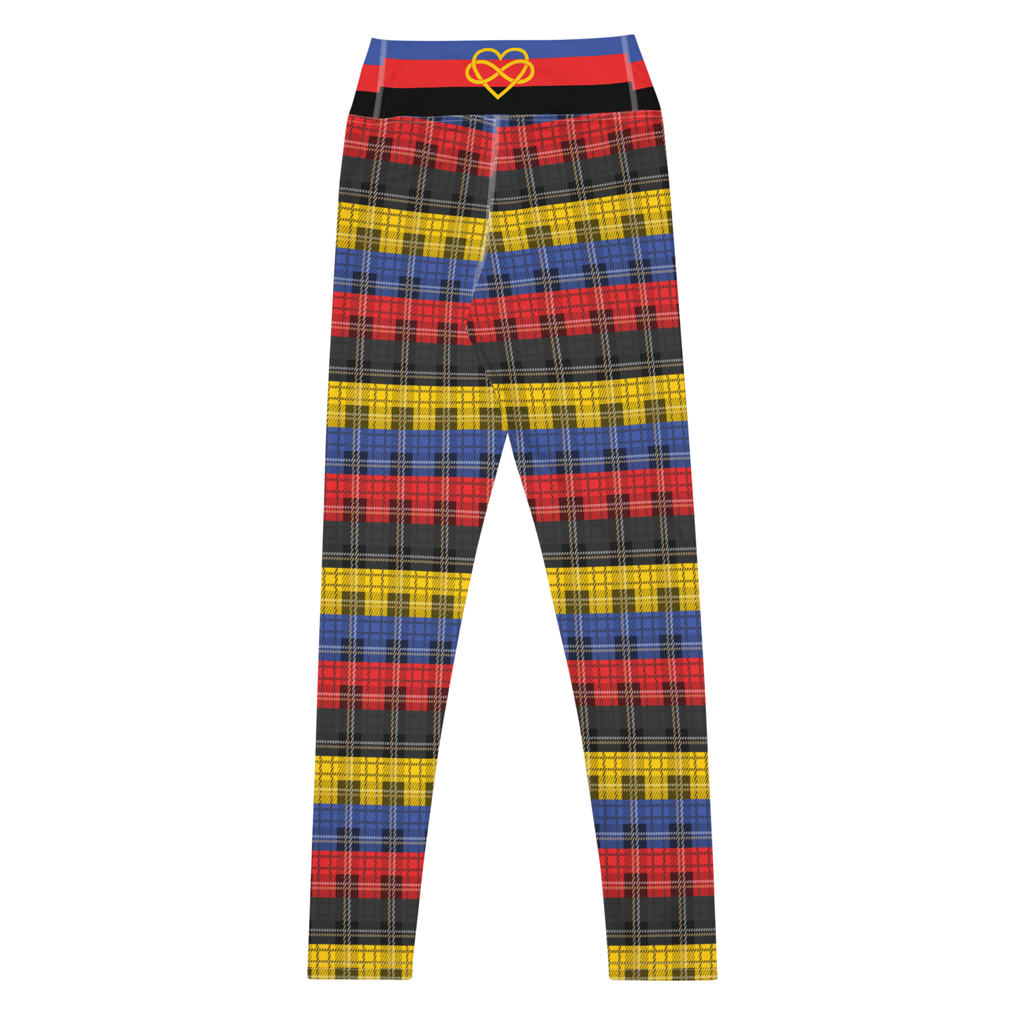 Poly Plaid Leggings