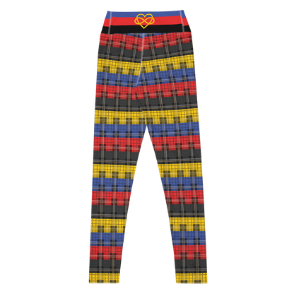 Poly Plaid Leggings