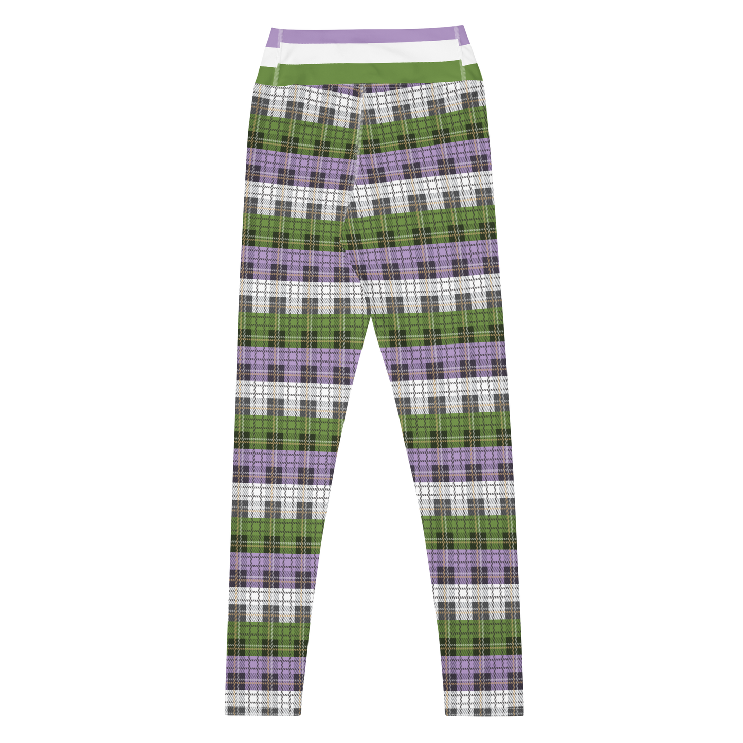 Genderqueer Plaid Leggings