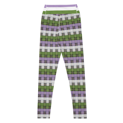 Genderqueer Plaid Leggings