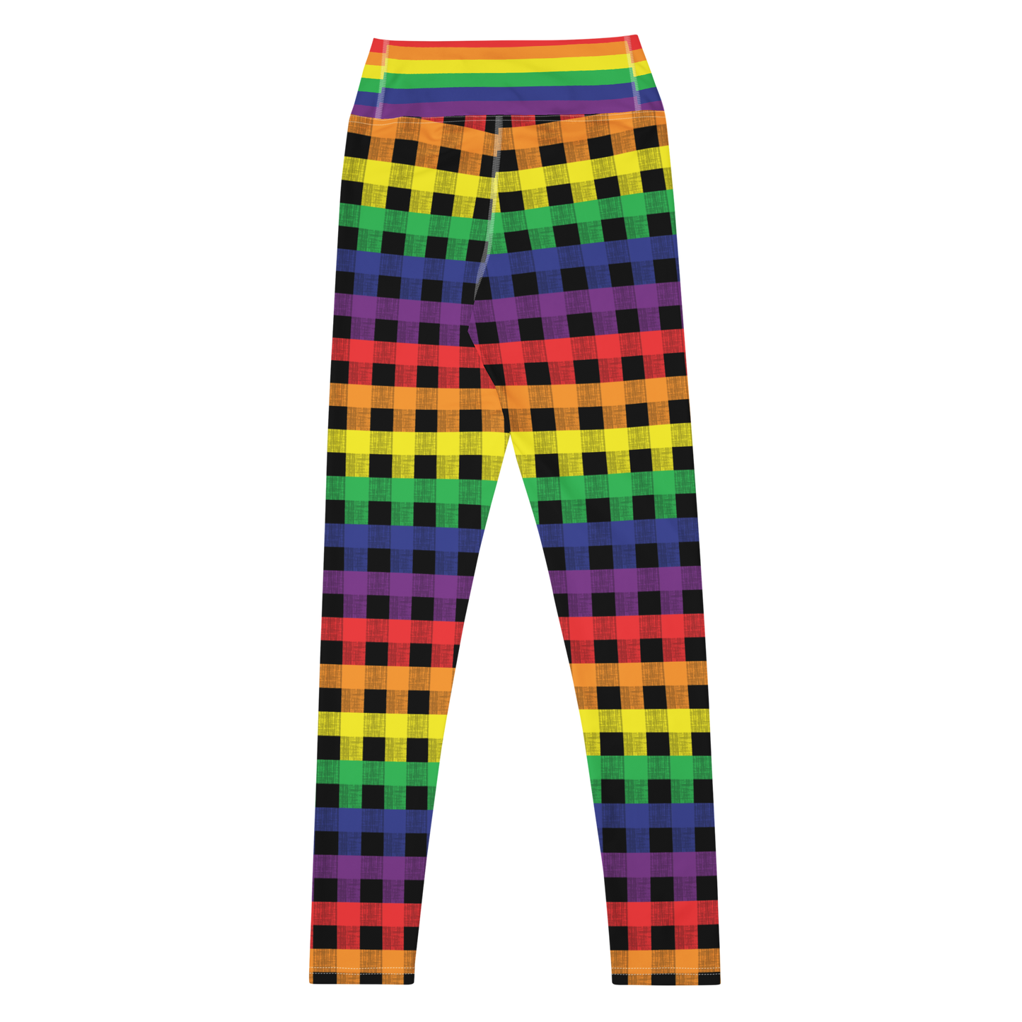 Rainbow Flannel Leggings