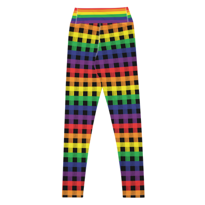 Rainbow Flannel Leggings