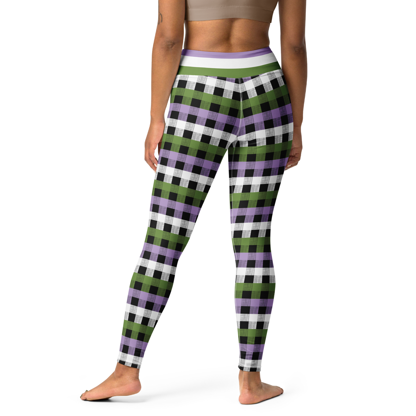 Genderqueer Flannel Leggings