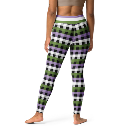 Genderqueer Flannel Leggings