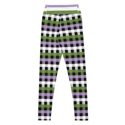 Genderqueer Flannel Leggings