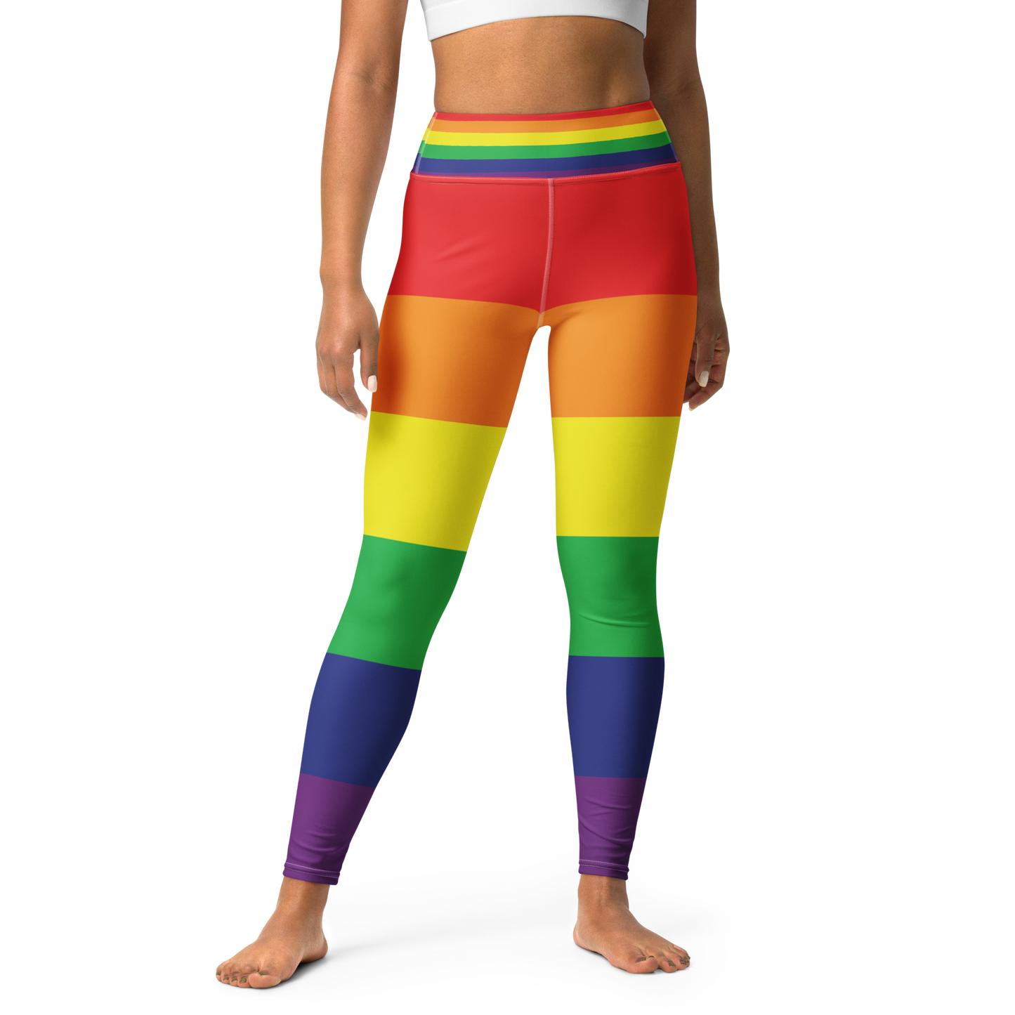 Rainbow Pride Flag Leggings