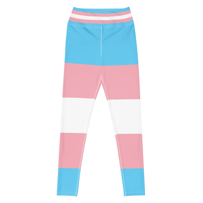 Trans Pride Flag Leggings