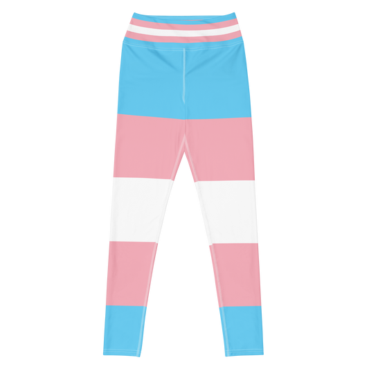 Trans Pride Flag Leggings