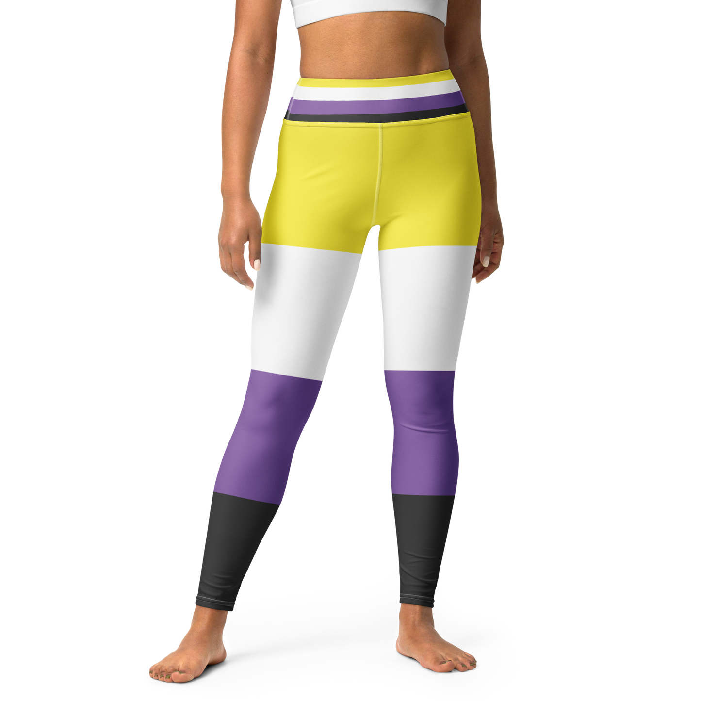 Enby Pride Flag Leggings