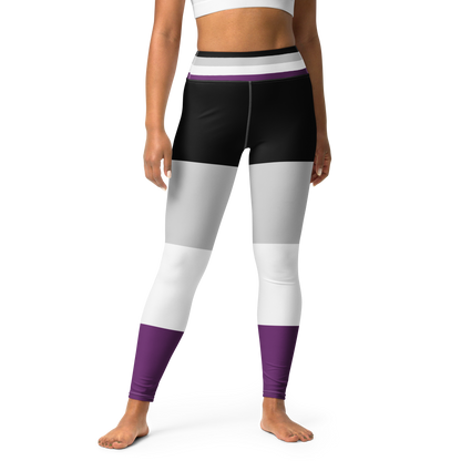 Ace Pride Flag Leggings