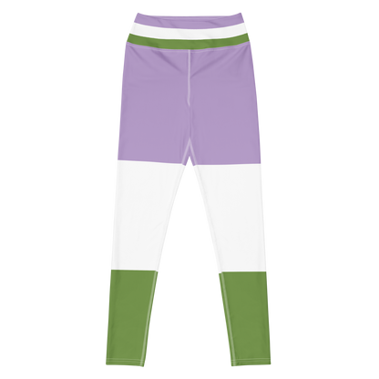 Genderqueer Pride Flag Leggings