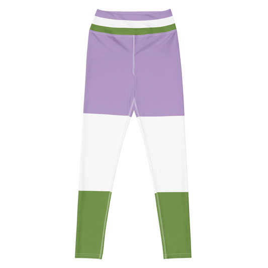 Genderqueer Pride Flag Leggings