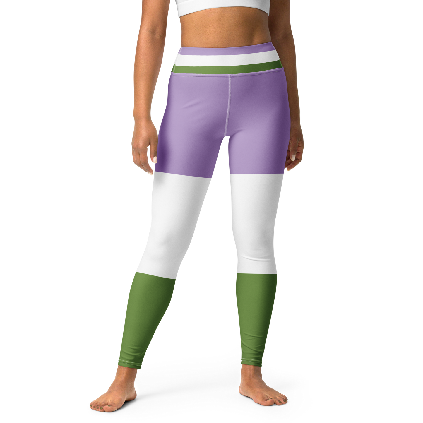 Genderqueer Pride Flag Leggings