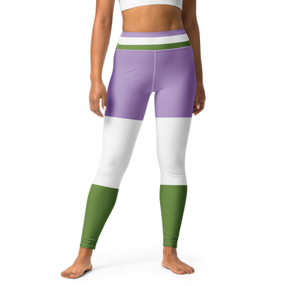 Genderqueer Pride Flag Leggings