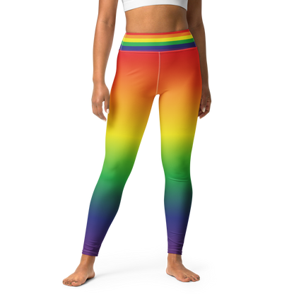 Rainbow Pride Gradient Leggings