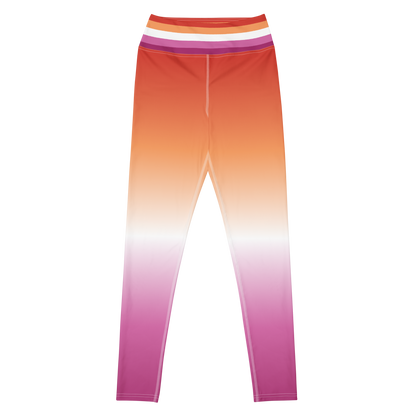 Lesbian Pride Gradient Leggings