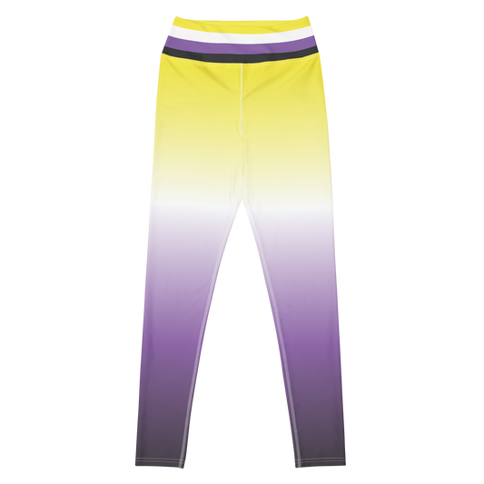 Enby Pride Gradient Leggings