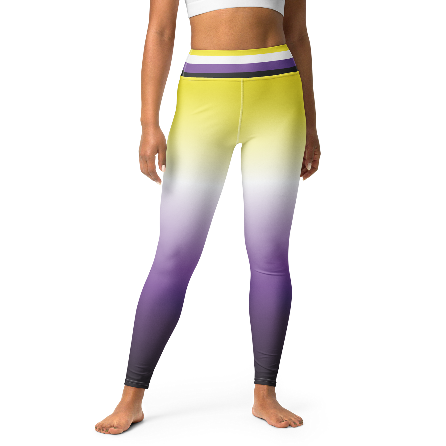 Enby Pride Gradient Leggings