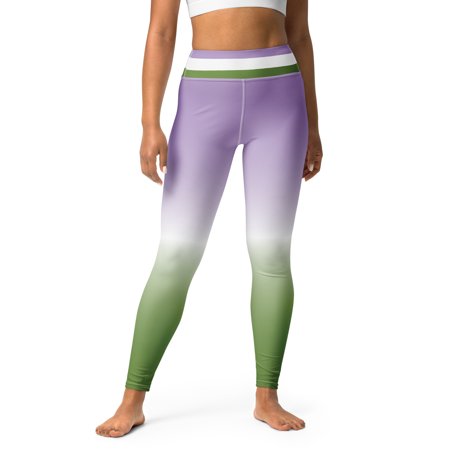 Genderqueer Pride Gradient Leggings