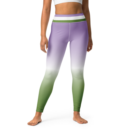 Genderqueer Pride Gradient Leggings