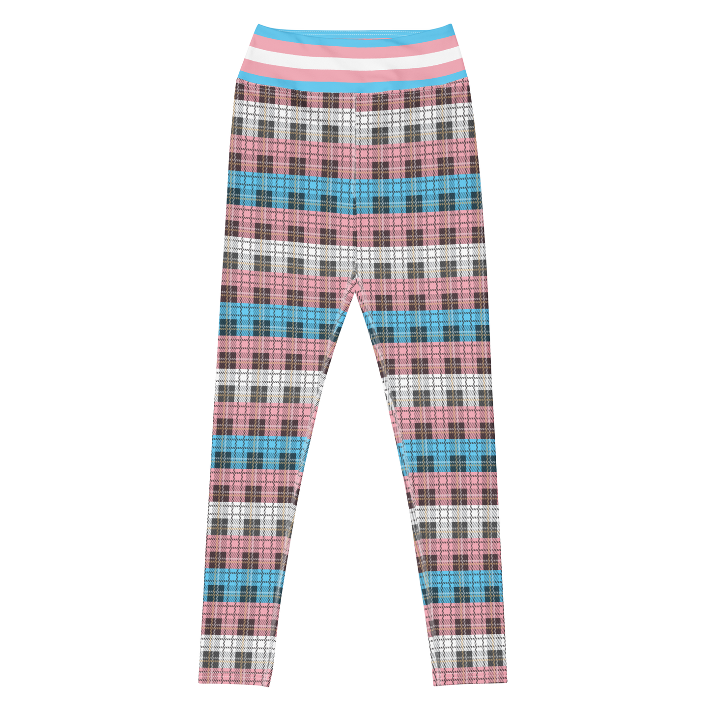 Trans Plaid Leggings