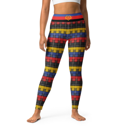 Poly Plaid Leggings