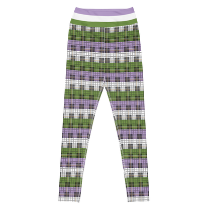 Genderqueer Plaid Leggings