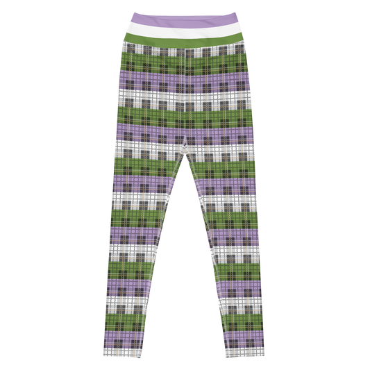 Genderqueer Plaid Leggings