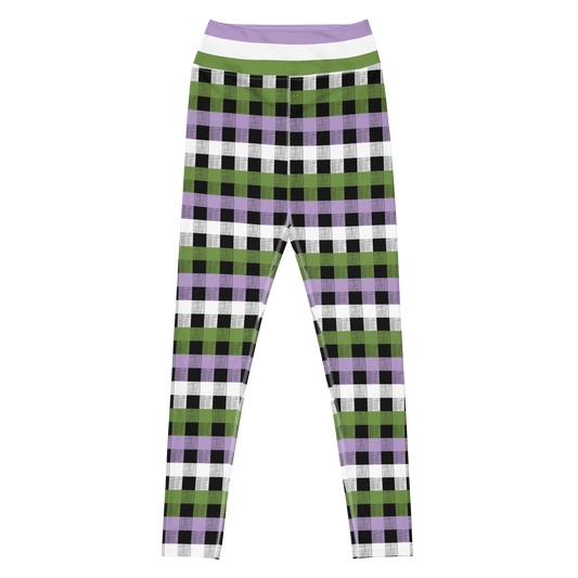 Genderqueer Flannel Leggings