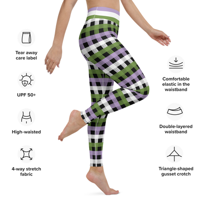 Genderqueer Flannel Leggings