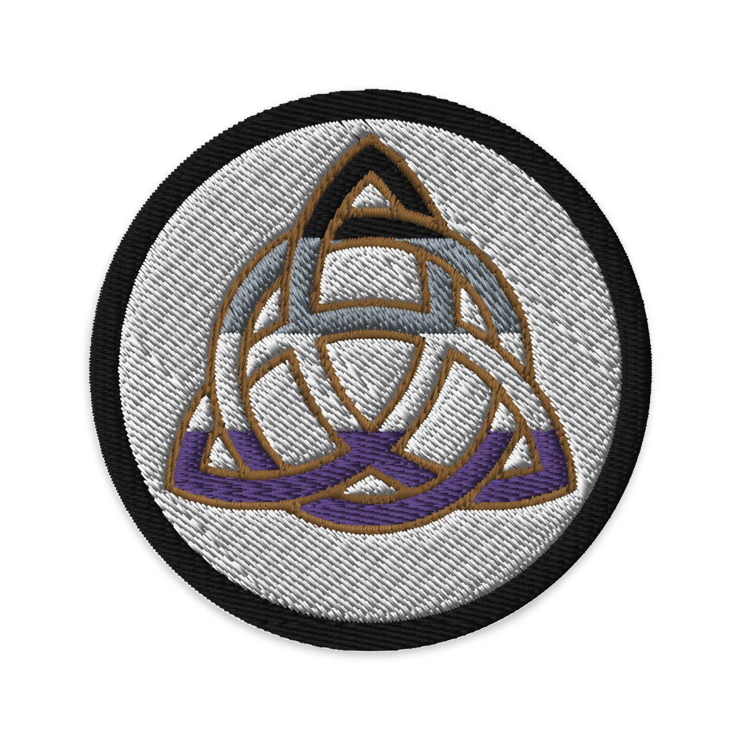 Celtic Knot - Asexual Embroidered patches