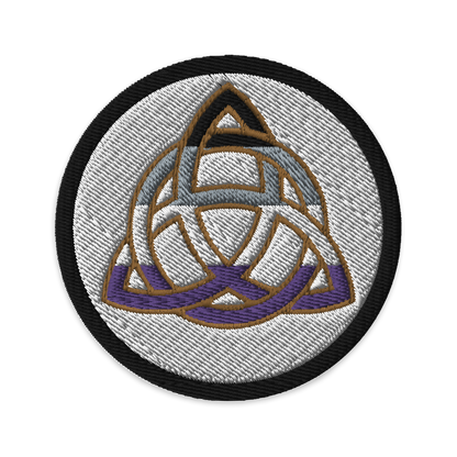 Celtic Knot - Asexual Embroidered patches